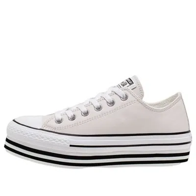 CONVERSE (WMNS) Converse Chuck Taylor All Star Platform Low Top Creamy Sponge Cake Sole