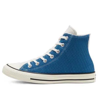 CONVERSE (WMNS) Converse Chuck Taylor All Star Runway Cable Blue Pink Hi Sneakers 'Pink Blue'
