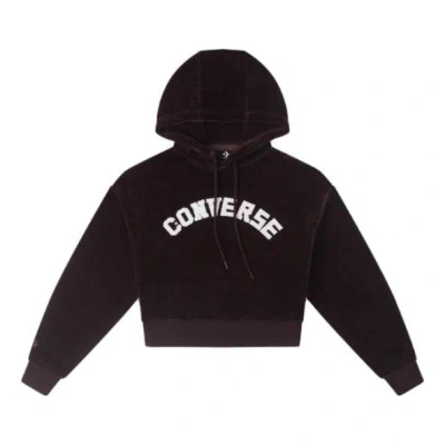 CONVERSE (WMNS) Converse Hoodie 'Red Brown'