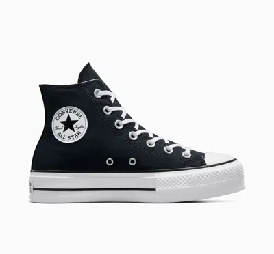 CONVERSE WOMEN'S SNEAKERS CONVERSE 560845C CT HI PLATFORM BLACK/WHITE