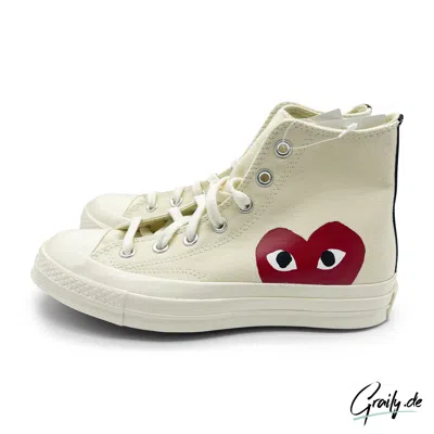 CONVERSE CONVERSE X COMME DES GARCONS - PLAY CHUCK TAYLOR 70 HIGH WHITE - 150205C