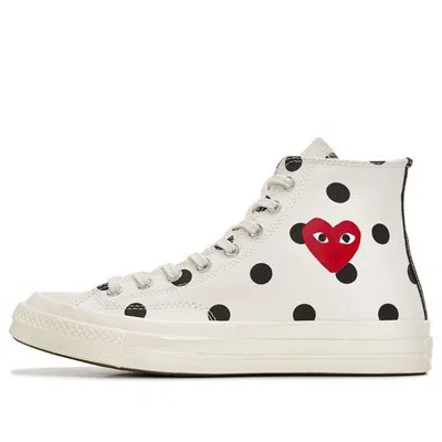 CONVERSE Converse x COMME des GARCONS PLAY Chuck 70 Hi 'White Polka Dot'