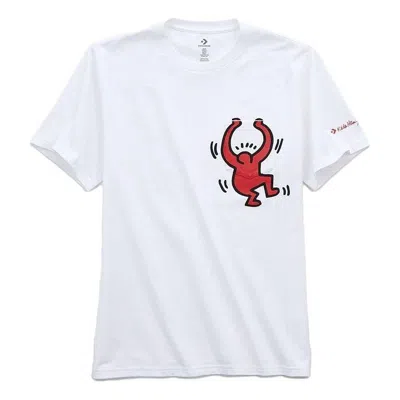 CONVERSE Converse x Keith Haring Graphic Pocket Tee 'White'