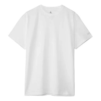 CONVERSE Converse x Kim Jones Logo Print Sports Crewneck Short Sleeve Men s White