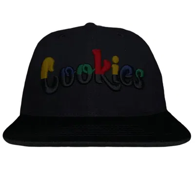 COOKIES MEN'S CATAMARAN TWILL SNAPBACK CAP IN BLACK