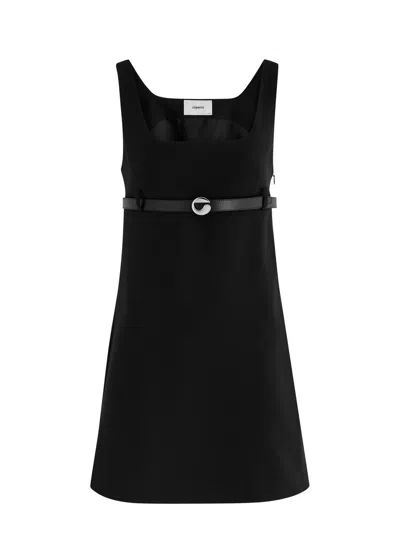 COPERNI COPERNI BELTED WOVEN MINI DRESS