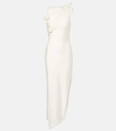 COPERNI EMBROIDERED ASYMMETRIC MAXI DRESS