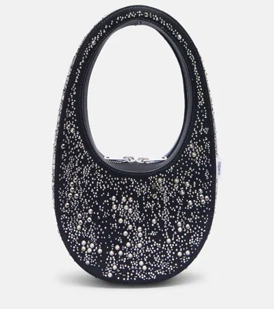 COPERNI SWIPE CRYSTAL-EMBELLISHED TOTE BAG
