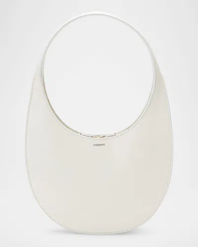 COPERNI SWIPE DOUBLE-GUSSET LEATHER SHOULDER BAG