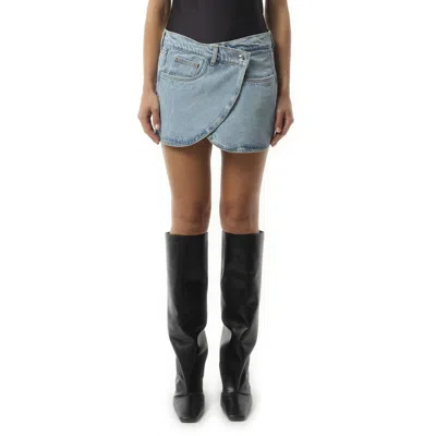 COPERNI WOMEN'S DENIM MINI SKIRT