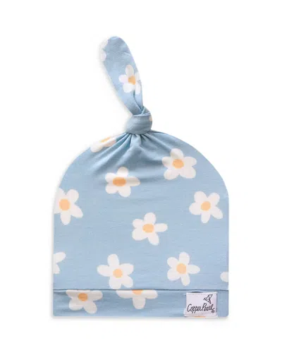 COPPER PEARL DELLA TOP KNOT HAT, 0-4 MONTHS