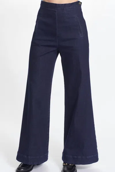 COREY LYNN CALTER TASHA PANT IN INDIGO