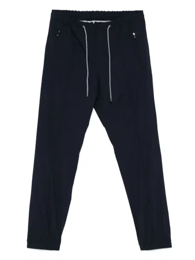 CORNELIANI DRAWSTRING STRAIGHT-LEG TROUSERS
