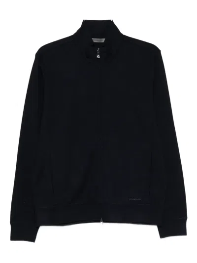 CORNELIANI ZIP-FRONT KNITTED CARDIGAN