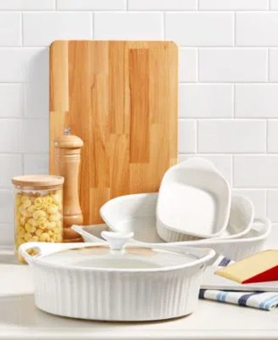 CORNINGWARE FRENCH WHITE BAKEWARE ESSENTIALS