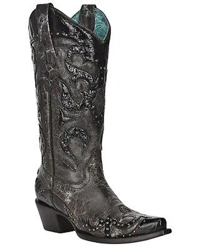 CORRAL BOOTS CORRAL WOMEN'S EMBELLISHED WESTERN BOOT - SNIP TOE - Z5128