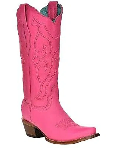 CORRAL BOOTS CORRAL WOMEN'S FUCHSIA WESTERN BOOT - SNIP TOE - Z5138