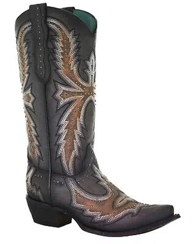 CORRAL BOOTS CORRAL WOMEN'S HAND PAINTED WESTERN BOOT - SNIP TOE - C3651