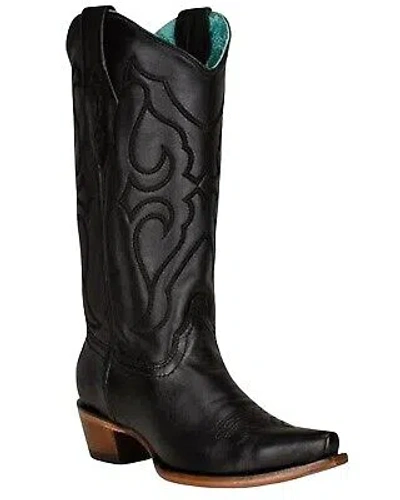 CORRAL BOOTS CORRAL WOMEN'S MATCHING STITCH PATTERN AND INLAY WESTERN BOOT - SNIP TOE - Z5072