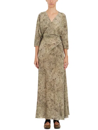 CORTANA CORTANA SILK SALMA DRESS