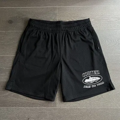 CORTEIZ ALCATRAZ GYM SHORTS SIZE M