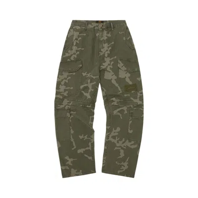 CORTEIZ CORTEIZ GUERILLAZ CONVERTIBLE PANT 'GREEN CAMO' | MEN'S SIZE 30