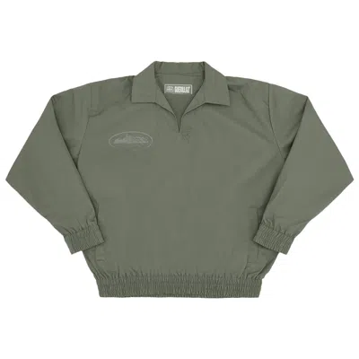 CORTEIZ CORTEIZ GUERILLAZ* DRILLTOP 'TONAL KHAKI' | GREEN | MEN'S SIZE L