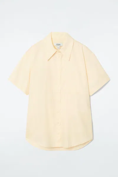 COS RELAXED SHORT-SLEEVED COTTON SHIRT