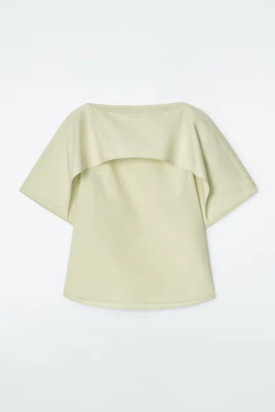 COS DRAPED COTTON TOP