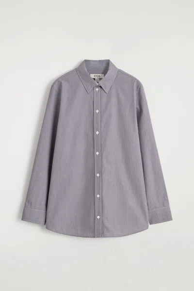 COS GINGHAM COTTON SHIRT