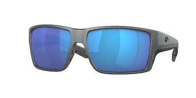 COSTA DEL MAR COSTA DEL MAR 06S 9080 REEFTON PRO GRAY BLUE MIRROR 5 908007 SUNGLASSES
