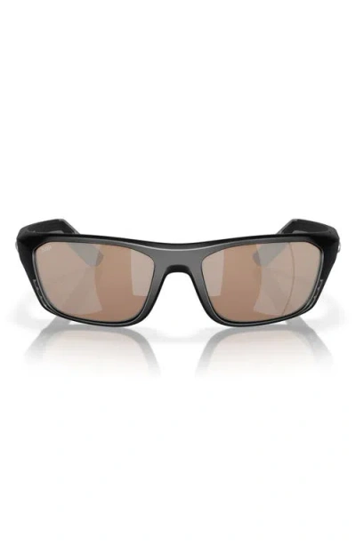 COSTA DEL MAR COSTA DEL MAR 57MM POLARIZED RECTANGULAR SUNGLASSES