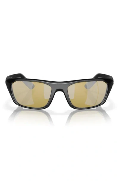 COSTA DEL MAR COSTA DEL MAR 57MM POLARIZED RECTANGULAR SUNGLASSES