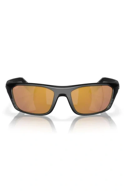 COSTA DEL MAR COSTA DEL MAR 57MM POLARIZED RECTANGULAR SUNGLASSES