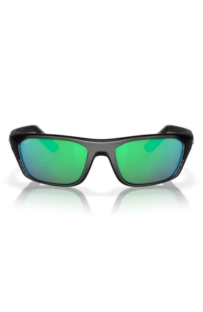 COSTA DEL MAR COSTA DEL MAR 57MM POLARIZED RECTANGULAR SUNGLASSES