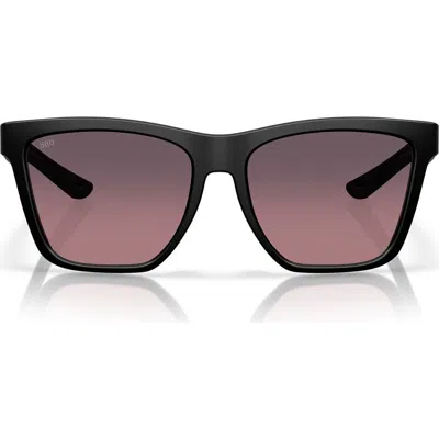 COSTA DEL MAR COSTA DEL MAR 57MM POLARIZED RECTANGULAR SUNGLASSES