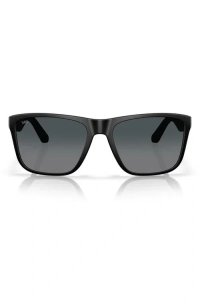 COSTA DEL MAR COSTA DEL MAR 59MM POLARIZED RECTANGULAR SUNGLASSES