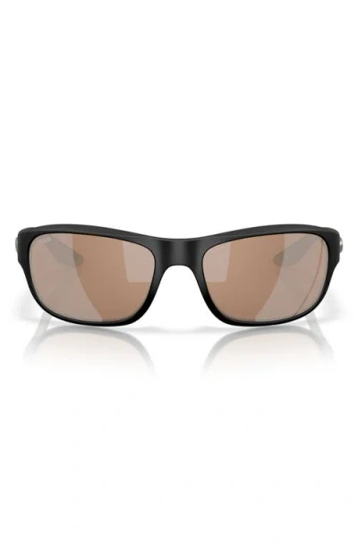 COSTA DEL MAR COSTA DEL MAR CLIPPERTON 58MM POLARIZED RECTANGULAR SUNGLASSES