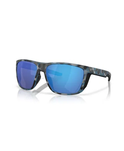 COSTA DEL MAR MEN'S POLARIZED SUNGLASSES, FERG XL 6S9012