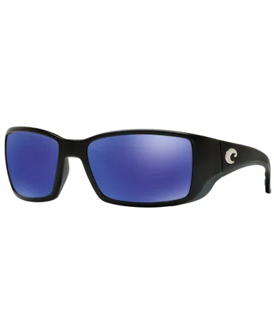 COSTA DEL MAR POLARIZED SUNGLASSES, BLACKFIN 06S000003 62P