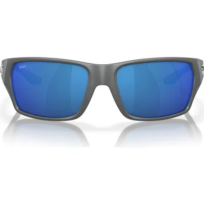 COSTA DEL MAR COSTA DEL MAR TAILFIN 57MM POLARIZED RECTANGULAR SUNGLASSES