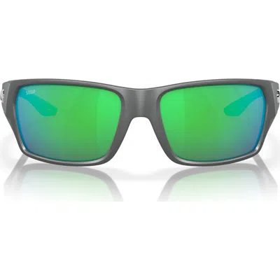 COSTA DEL MAR COSTA DEL MAR TAILFIN 57MM POLARIZED RECTANGULAR SUNGLASSES
