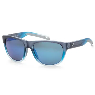 COSTA DEL MAR COSTA DEL MAR WOMEN'S 56 MM BAHAMA BLUE SUNGLASSES