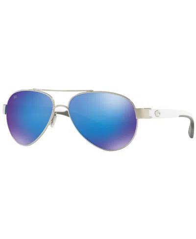 COSTA DEL MAR WOMEN'S POLARIZED SUNGLASSES, CDM LORETO 57