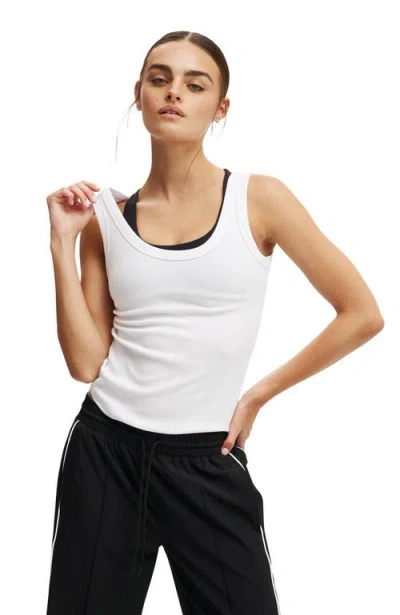 COTTON ON BODY ACTIVE RIB TANK