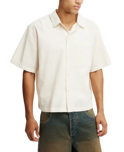 COTTON ON MEN'S VENTURA SHORT SLEEVE SHIRT