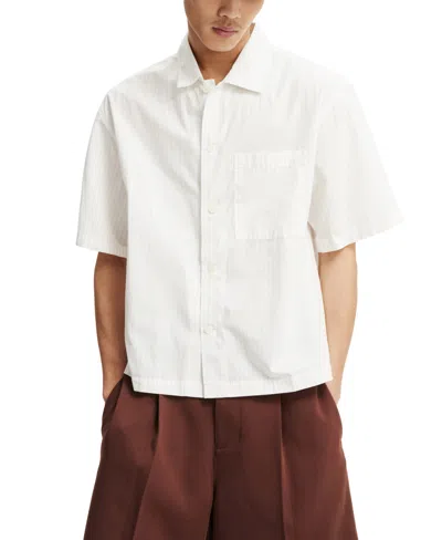 COTTON ON MEN'S VENTURA SHORT SLEEVE SHIRT