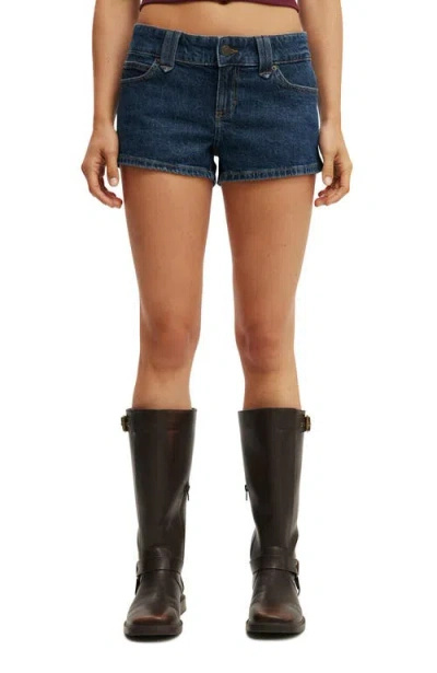 COTTON ON MICRO LOW DENIM SHORT