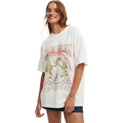 COTTON ON THE LCN MUSIC BOXY GRAPHIC TEE