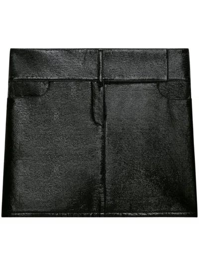 COURRÈGES BELTED MINI SKIRT